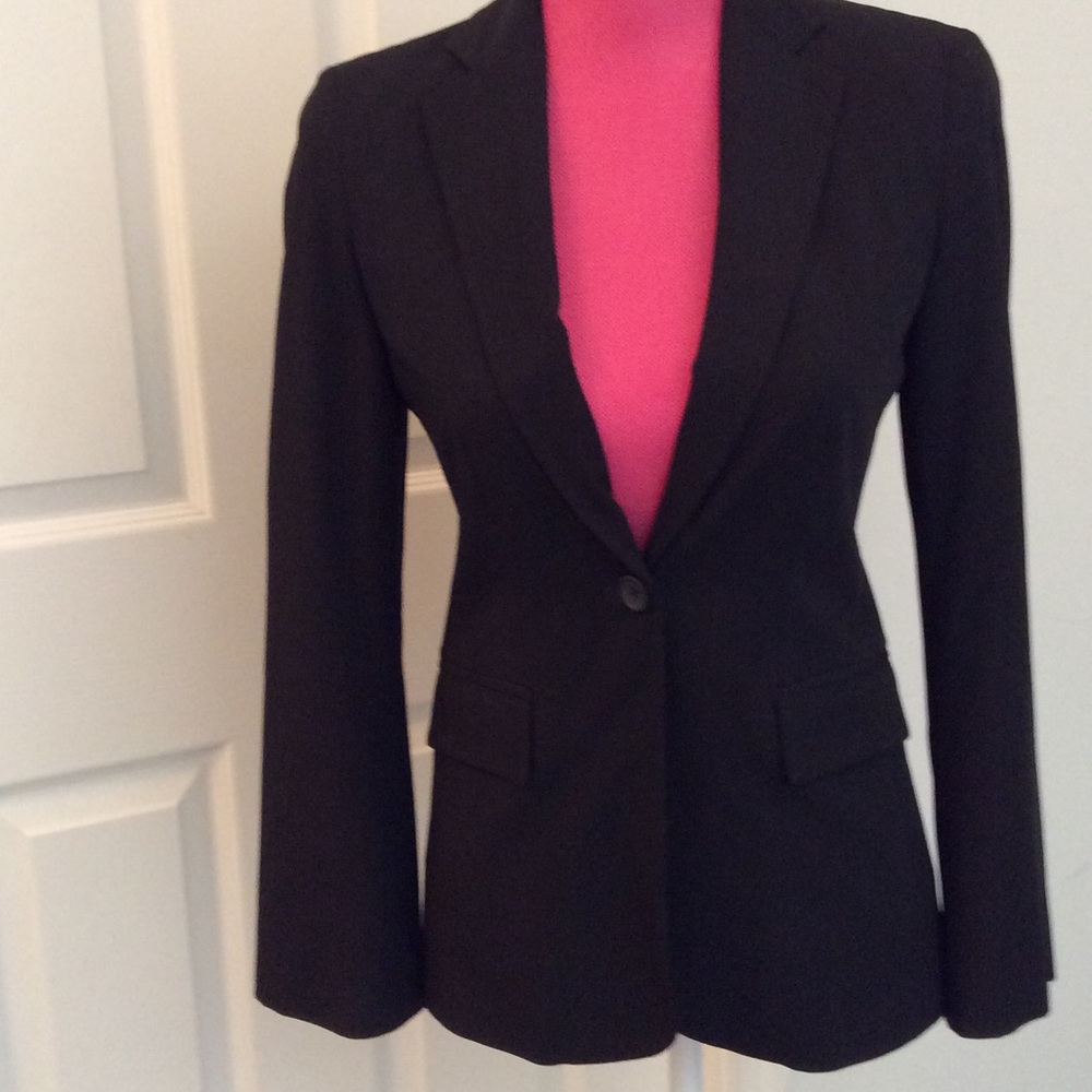 Banana Republic fitted black blazer